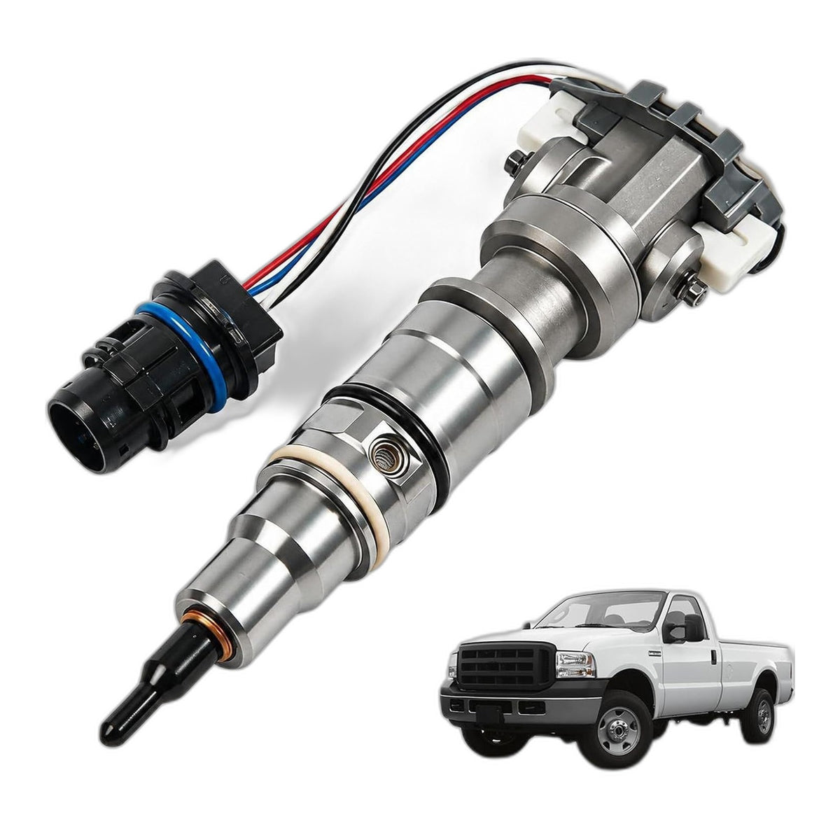 6.0L Power Stroke Injector Set - Remanufactured Direct-Fit Diesel Replacement
