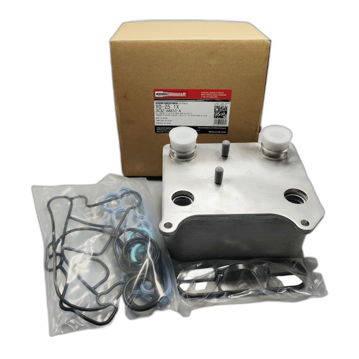 6.0L Power Stroke Oil Cooler 2003-07 - New Direct-Fit Diesel Replacement