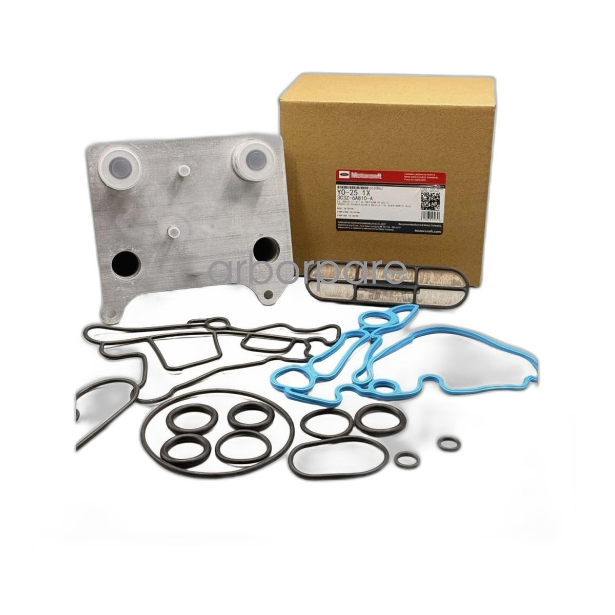 6.0L Power Stroke Oil Cooler 2003-2007 - New Direct-Fit Diesel Replacement