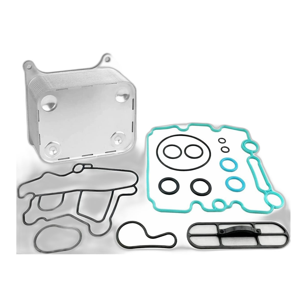 6.0L Power Stroke Oil Cooler - New Direct-Fit Diesel Replacement