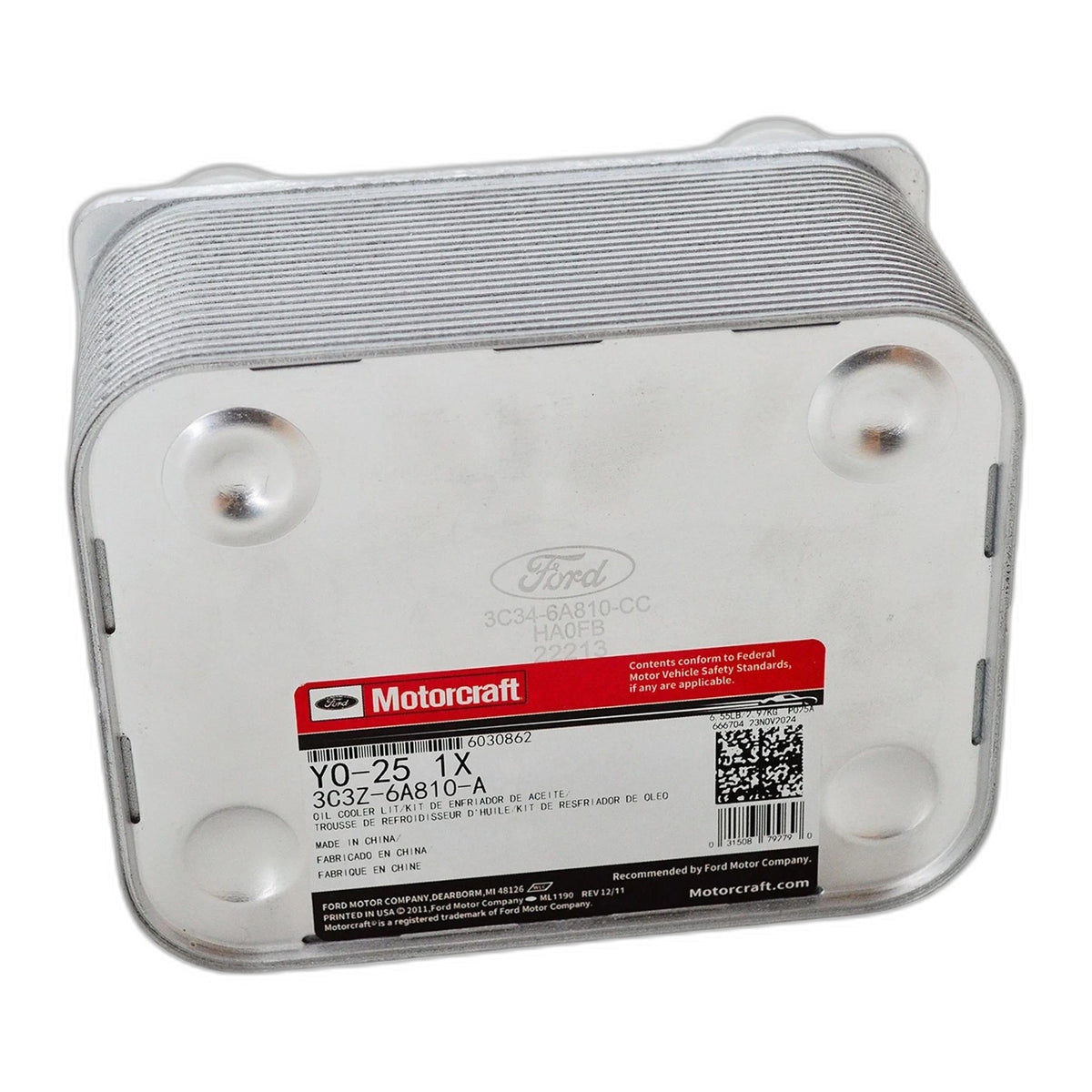6.0L Power Stroke Oil Cooler - New Direct-Fit Diesel Replacement