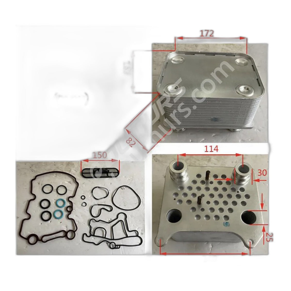 6.0L Power Stroke Oil Cooler - New Direct-Fit Diesel Replacement