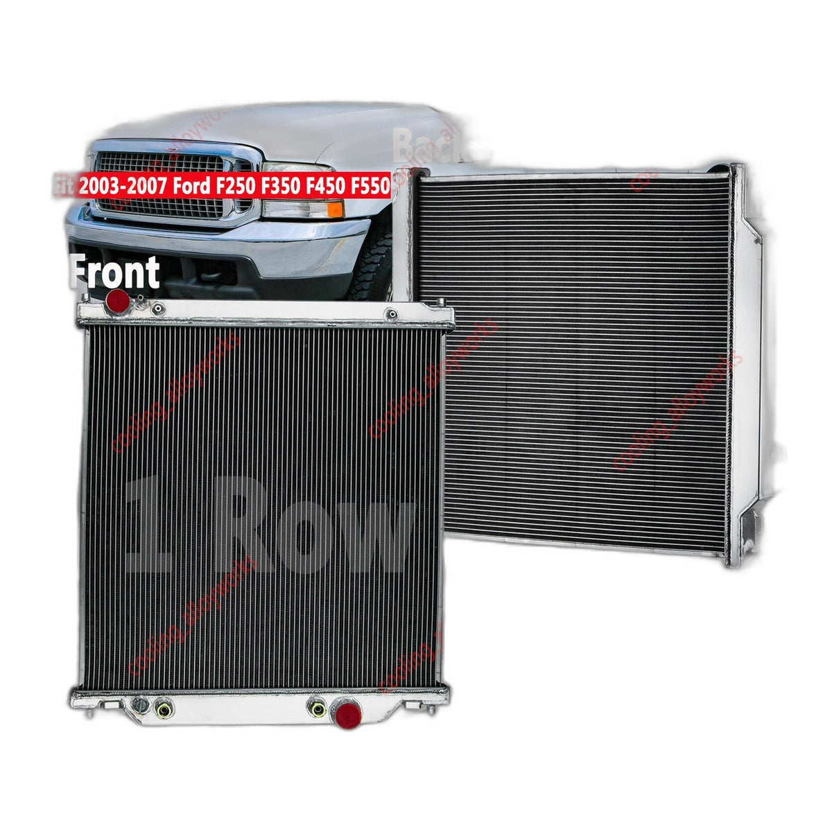 6.0L Power Stroke Radiator 2003-2007 - New Direct-Fit Diesel Replacement