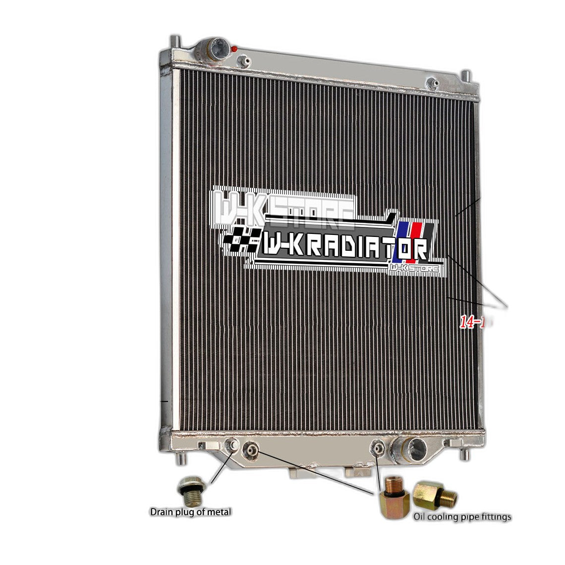 6.0L Power Stroke Radiator 2003-2007 - New Direct-Fit Diesel Replacement
