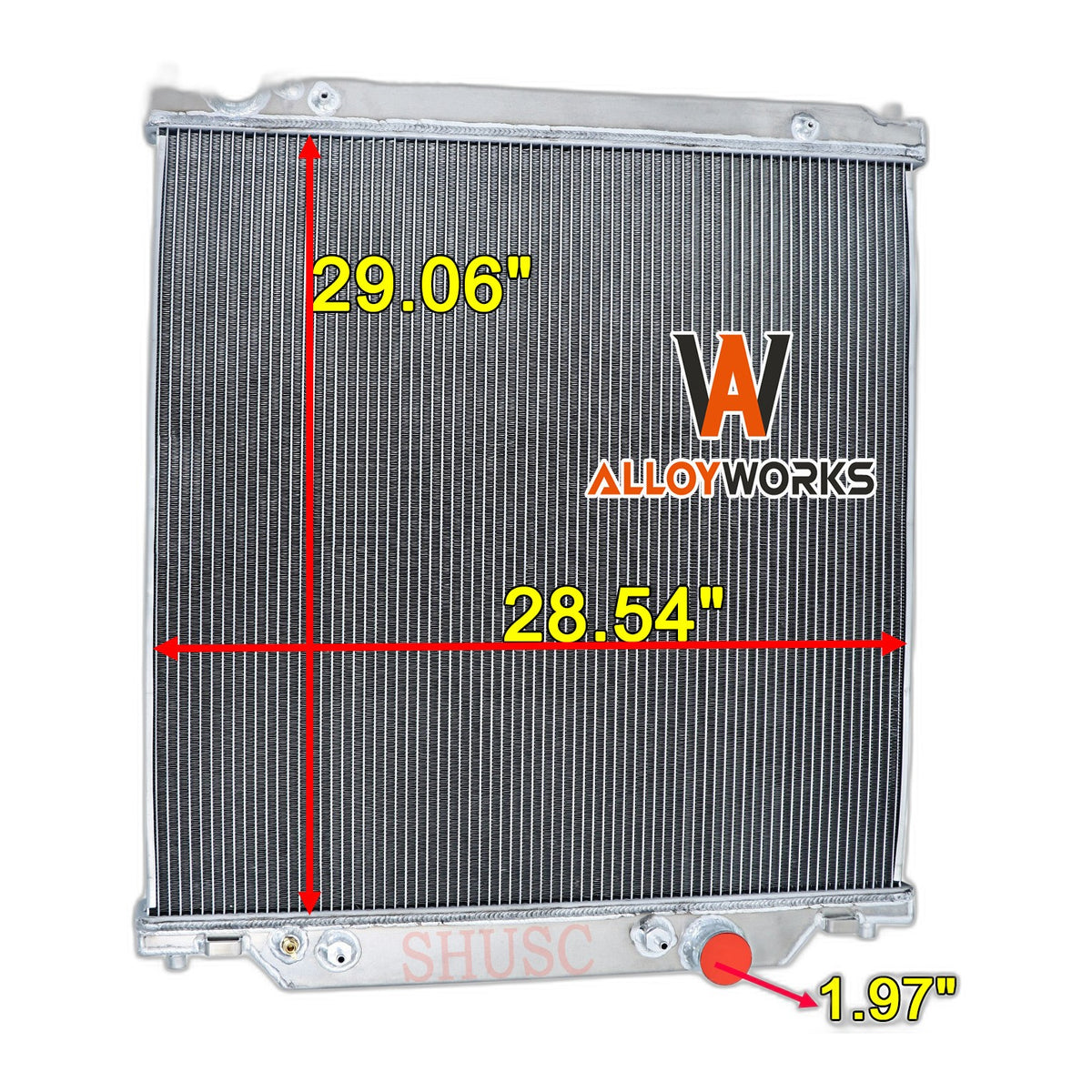 6.0L Power Stroke Radiator 2003-2007 - New Direct-Fit Diesel Replacement