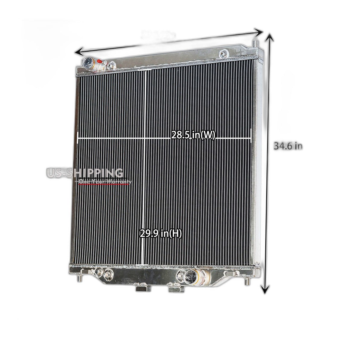 6.0L Power Stroke Radiator 2003-2007 - New Direct-Fit Diesel Replacement