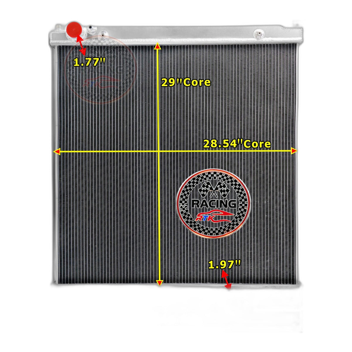 6.0L Power Stroke Radiator - New Direct-Fit Diesel Replacement