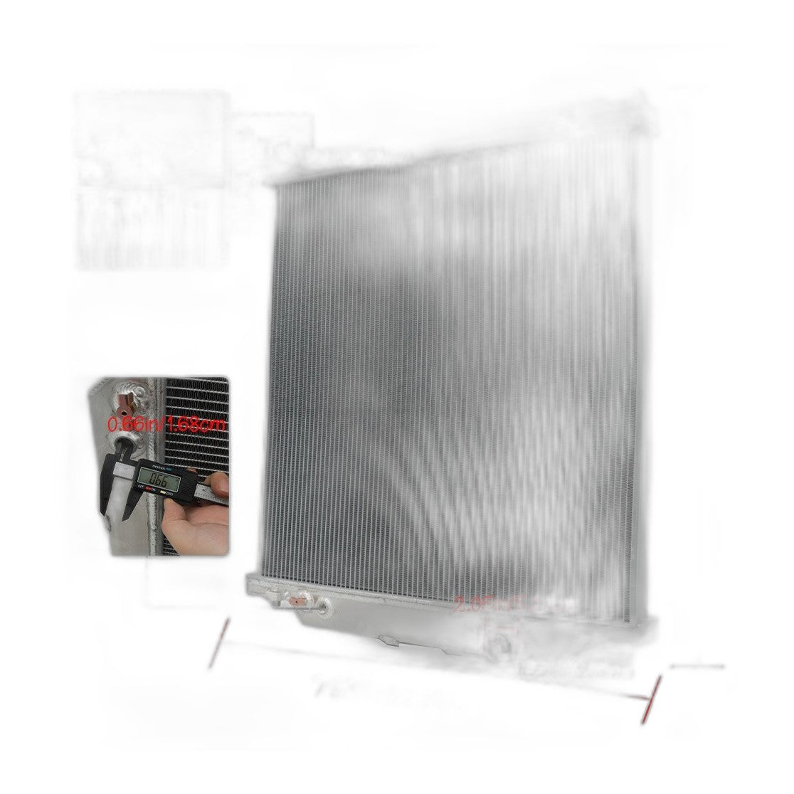 6.0L Power Stroke Radiator - New Direct-Fit Diesel Replacement