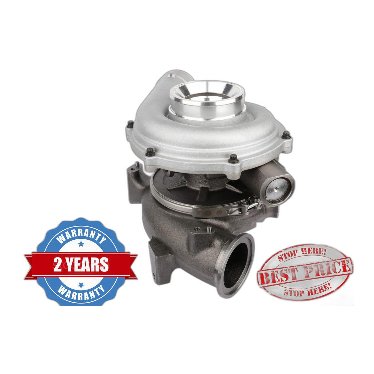 6.0L Power Stroke Turbocharger 2004-2007 - Remanufactured Direct-Fit Diesel Replacement