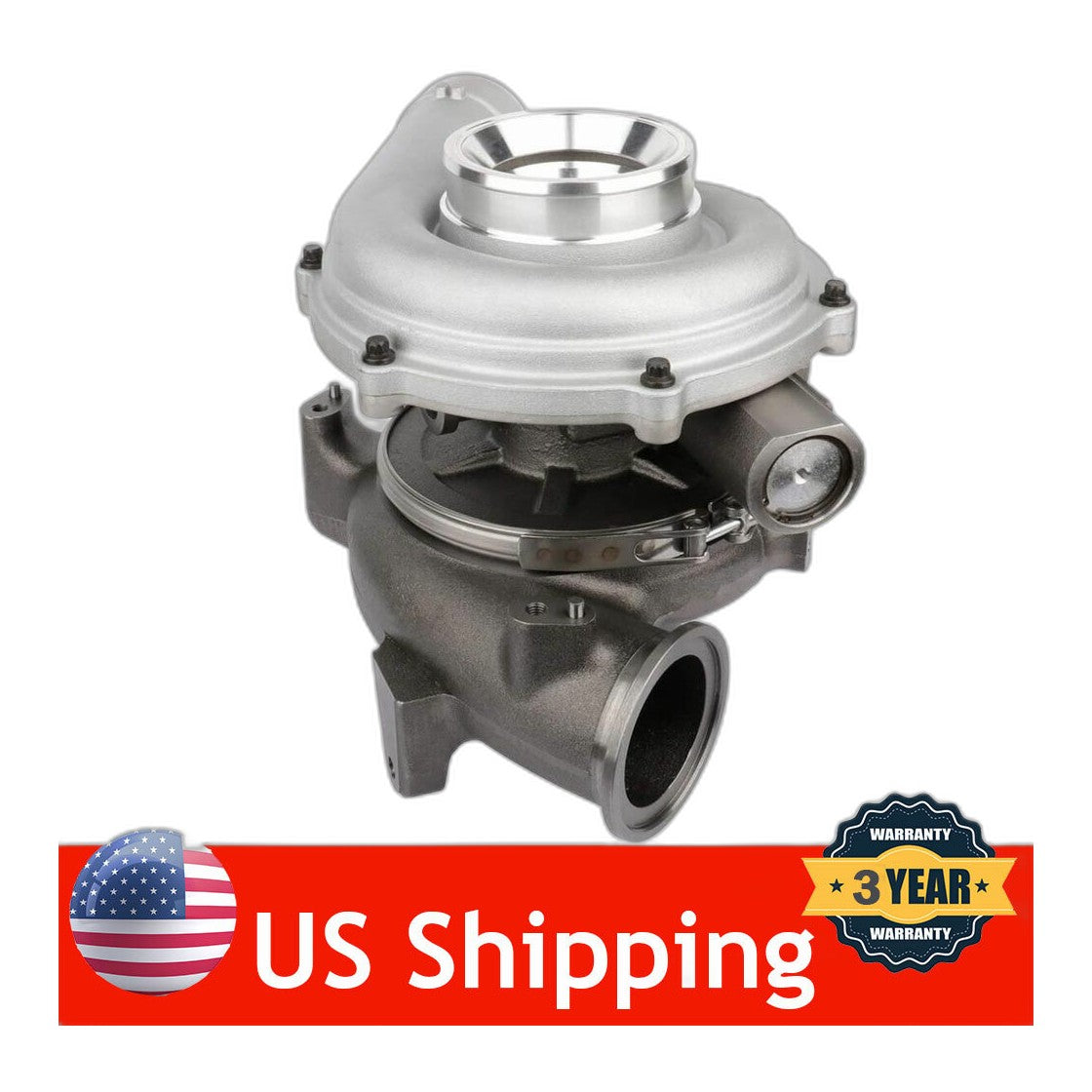 6.0L Power Stroke Turbocharger 2005 - Remanufactured Direct-Fit Diesel Replacement