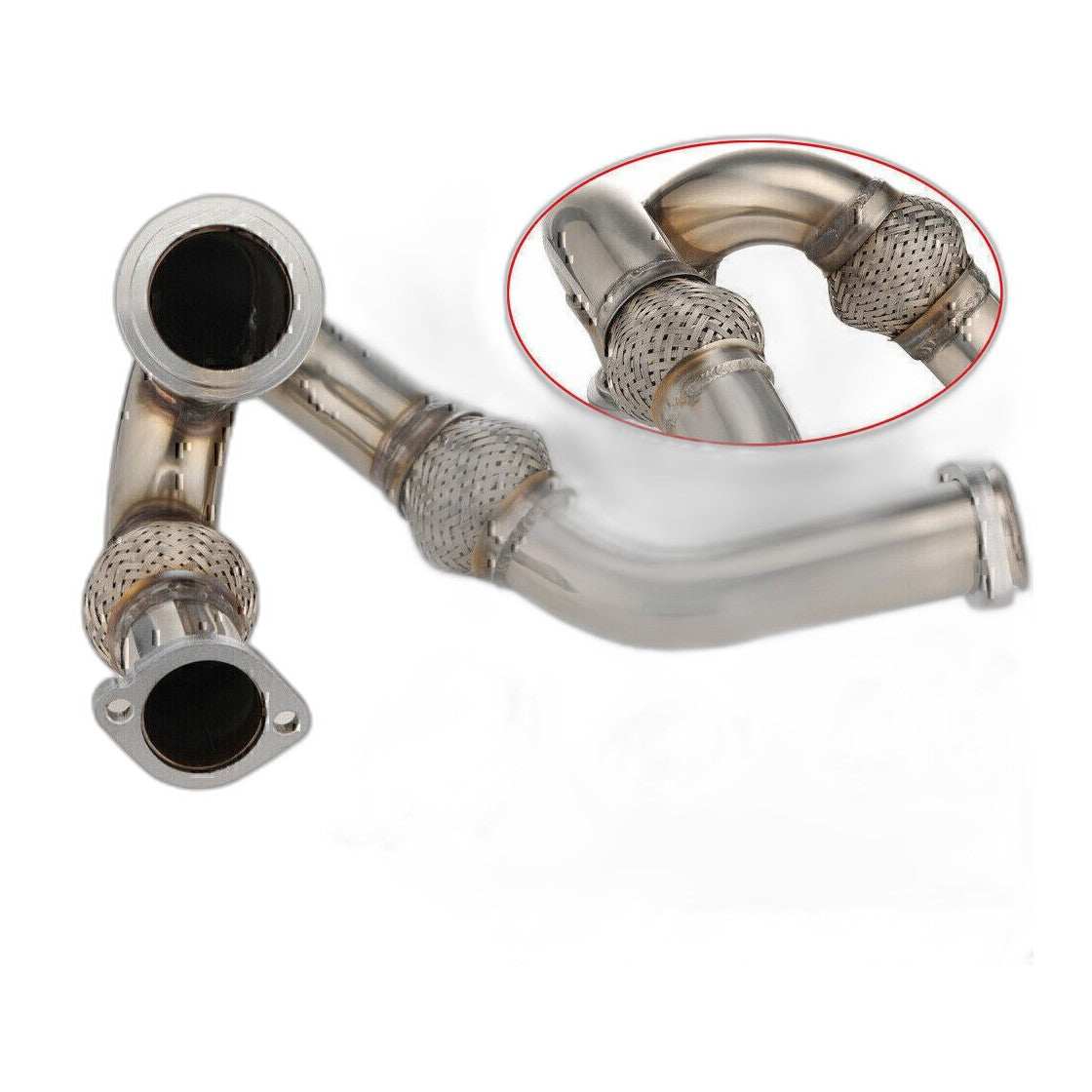 6.0L Power Stroke Up-Pipe Kit 2003-2007 - New Direct-Fit Diesel Replacement