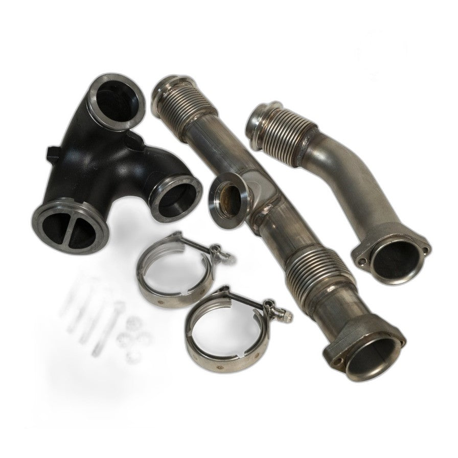 6.0L Power Stroke Up-Pipe Kit 2004 - New Direct-Fit Diesel Replacement