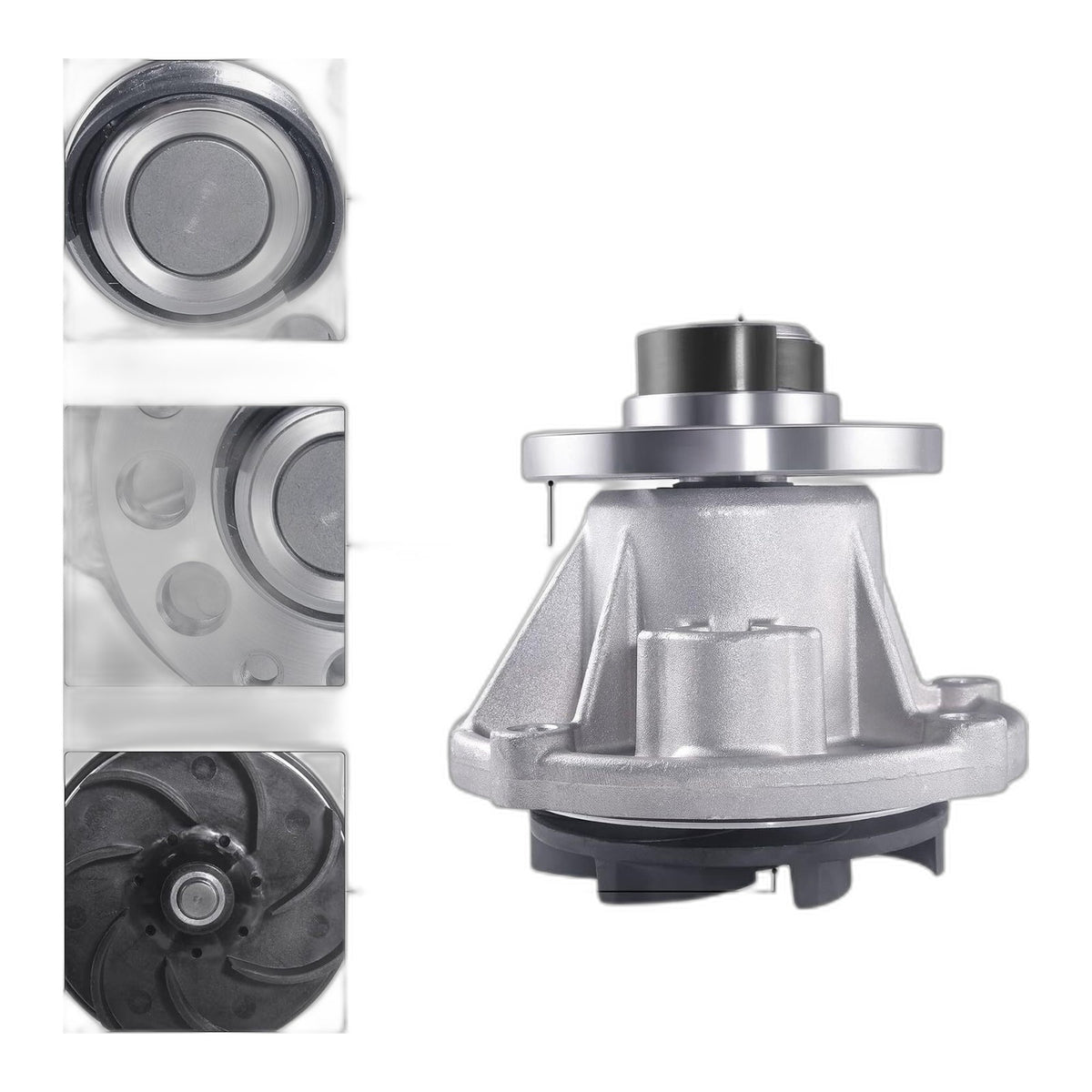 6.0L Power Stroke Water Pump 2004-10 - New Direct-Fit Diesel Replacement