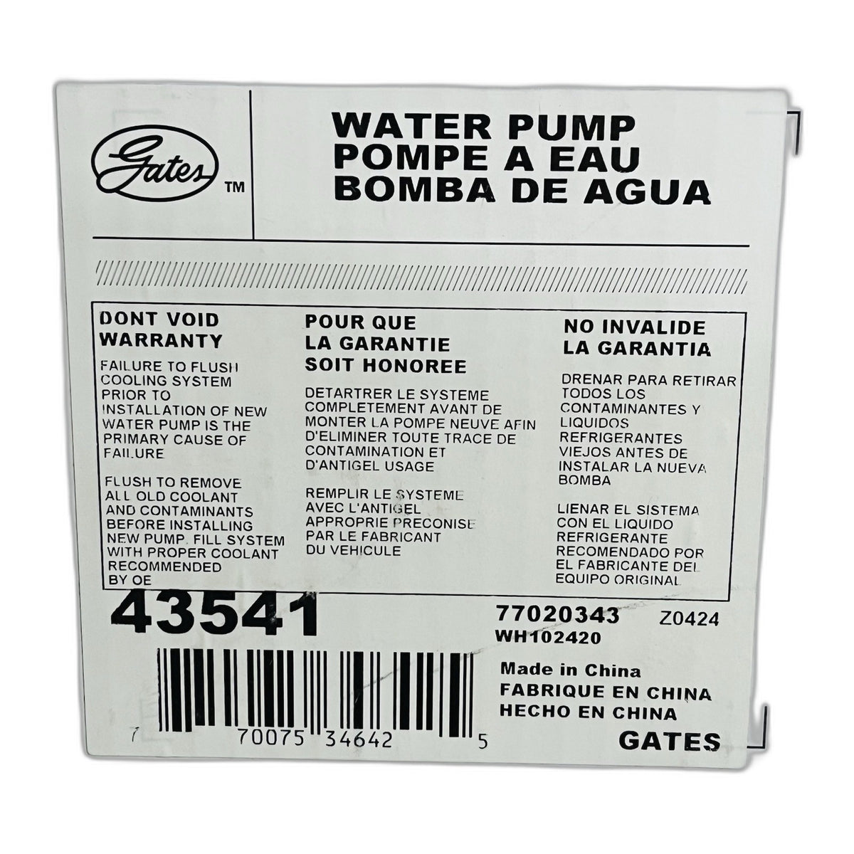 6.0L Power Stroke Water Pump - New Direct-Fit Diesel Replacement