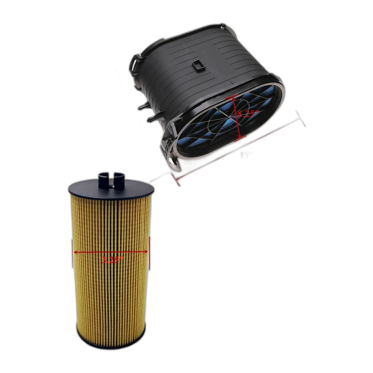 6.4L Power Stroke Fuel Filter - New Direct-Fit Diesel Replacement