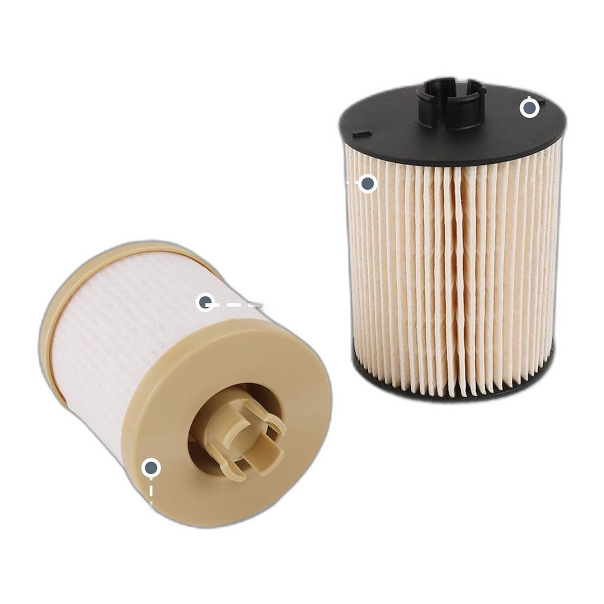 6.4L Power Stroke Fuel Filter - New Direct-Fit Diesel Replacement