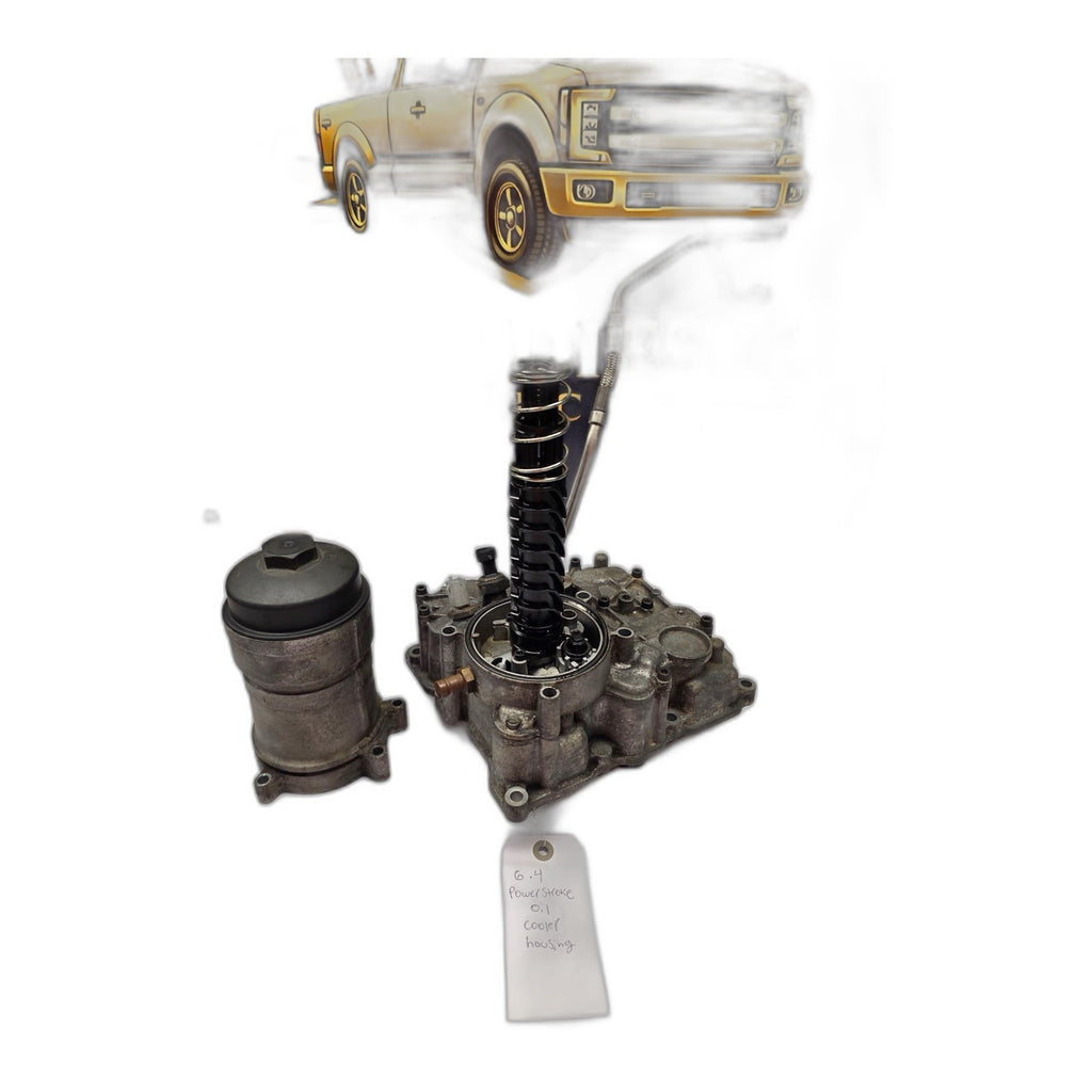 6.4L Power Stroke Oil Cooler 2008-2010 - New Direct-Fit Diesel Replacement