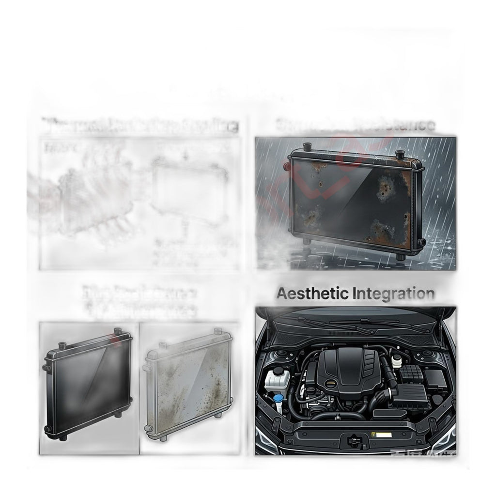 6.4L Power Stroke Radiator 2008-10 - New Direct-Fit Diesel Replacement