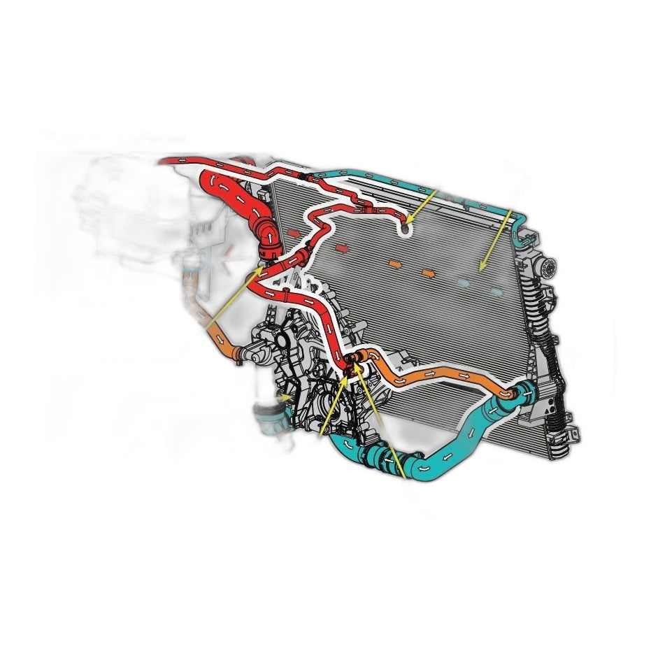 6.4L Power Stroke Radiator - New Direct-Fit Diesel Replacement