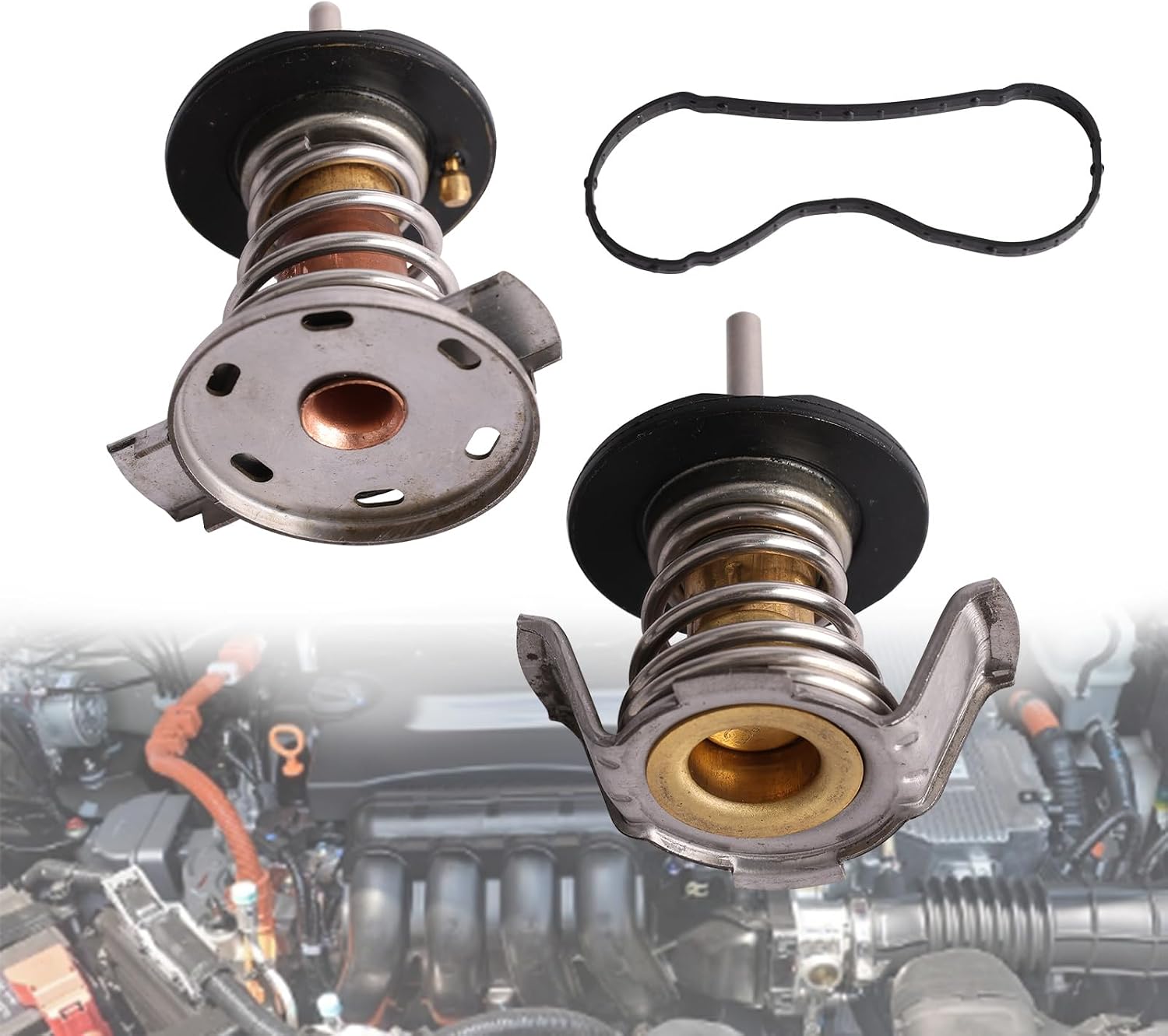 6.4L Power Stroke Thermostat Kit 2008-2010 OEM