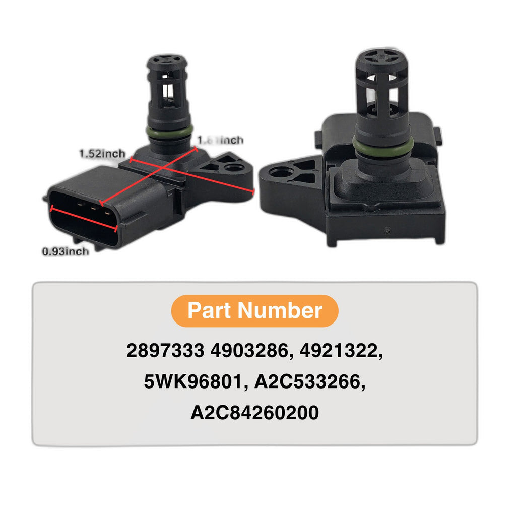6.7L Cummins Diesel Sensor - New Direct-Fit Diesel Replacement