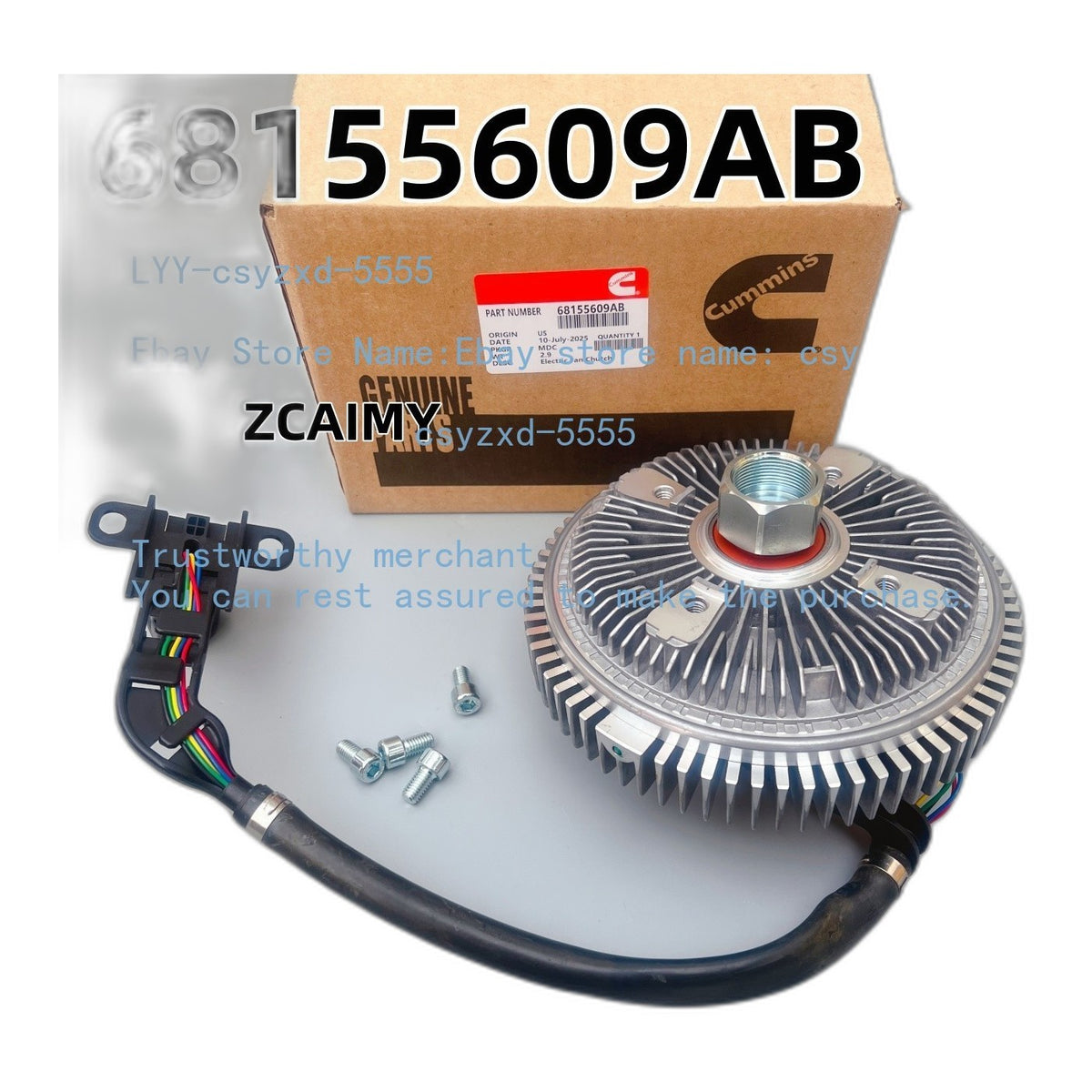 6.7L Cummins Fan Clutch - New Direct-Fit Diesel Replacement