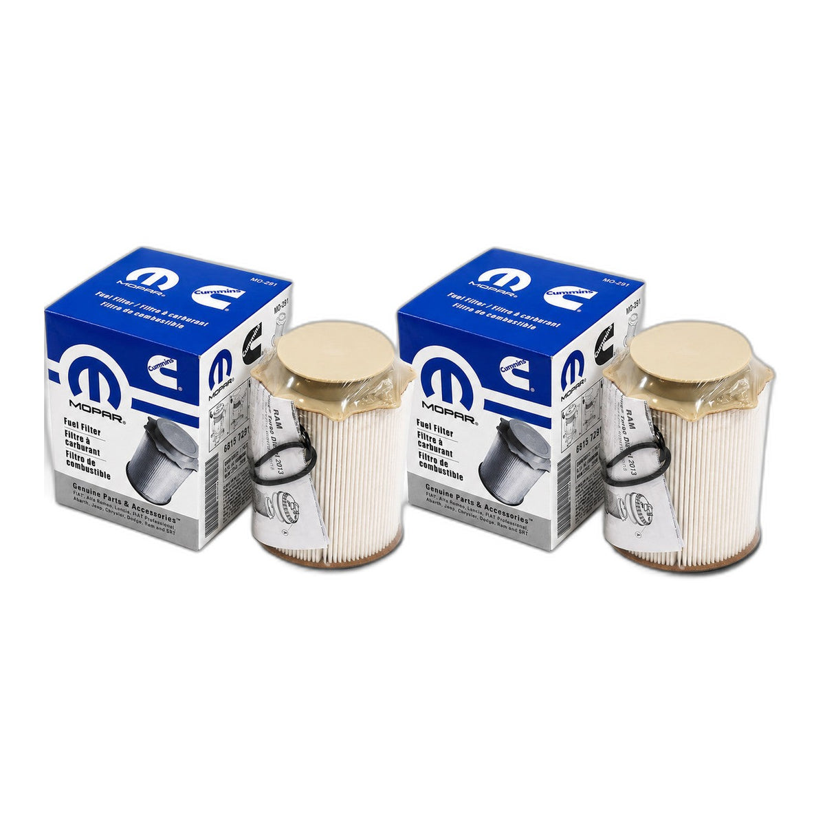 6.7L Cummins Fuel Filter 2019-24 - New Direct-Fit Diesel Replacement