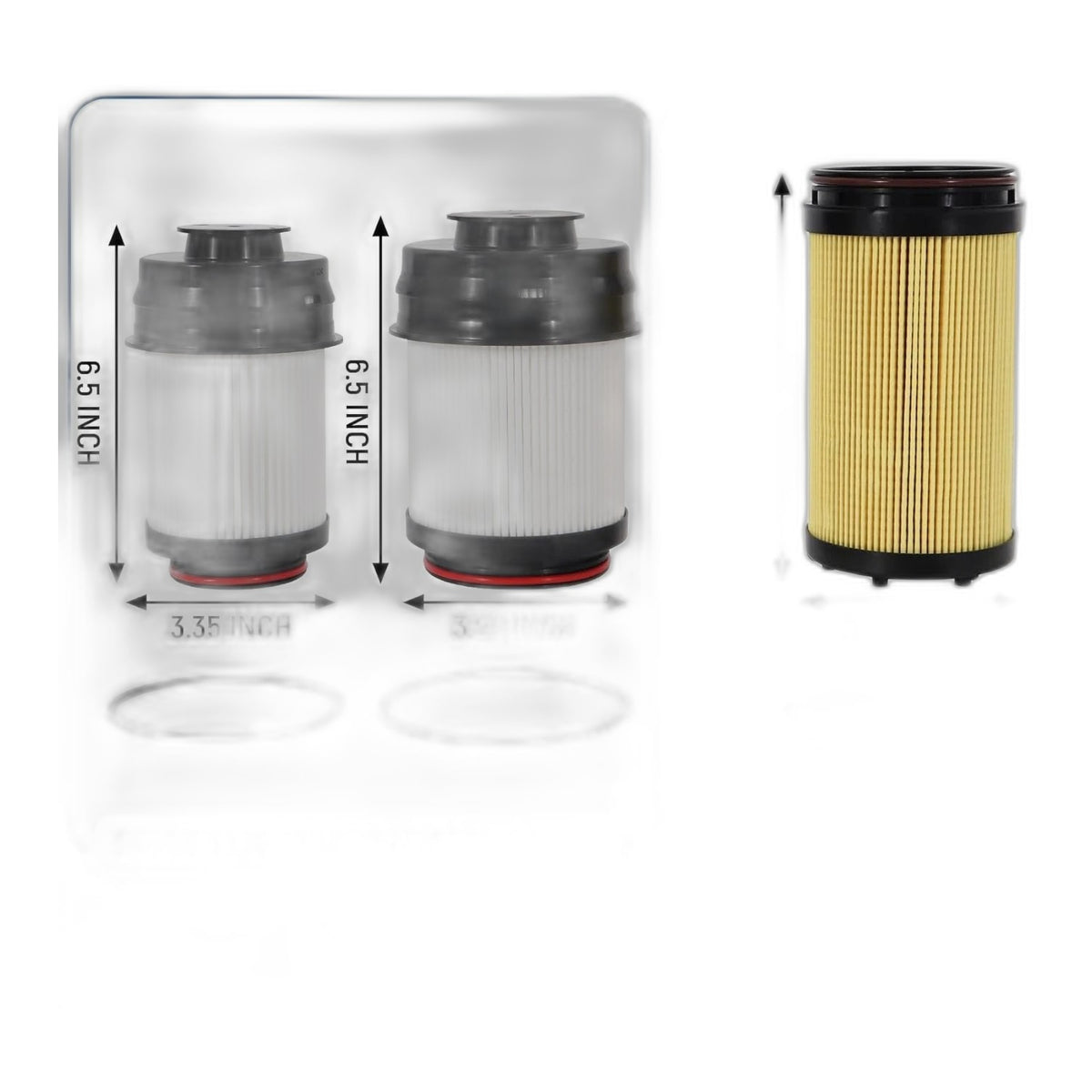 6.7L Cummins Fuel Filter - New Direct-Fit Diesel Replacement