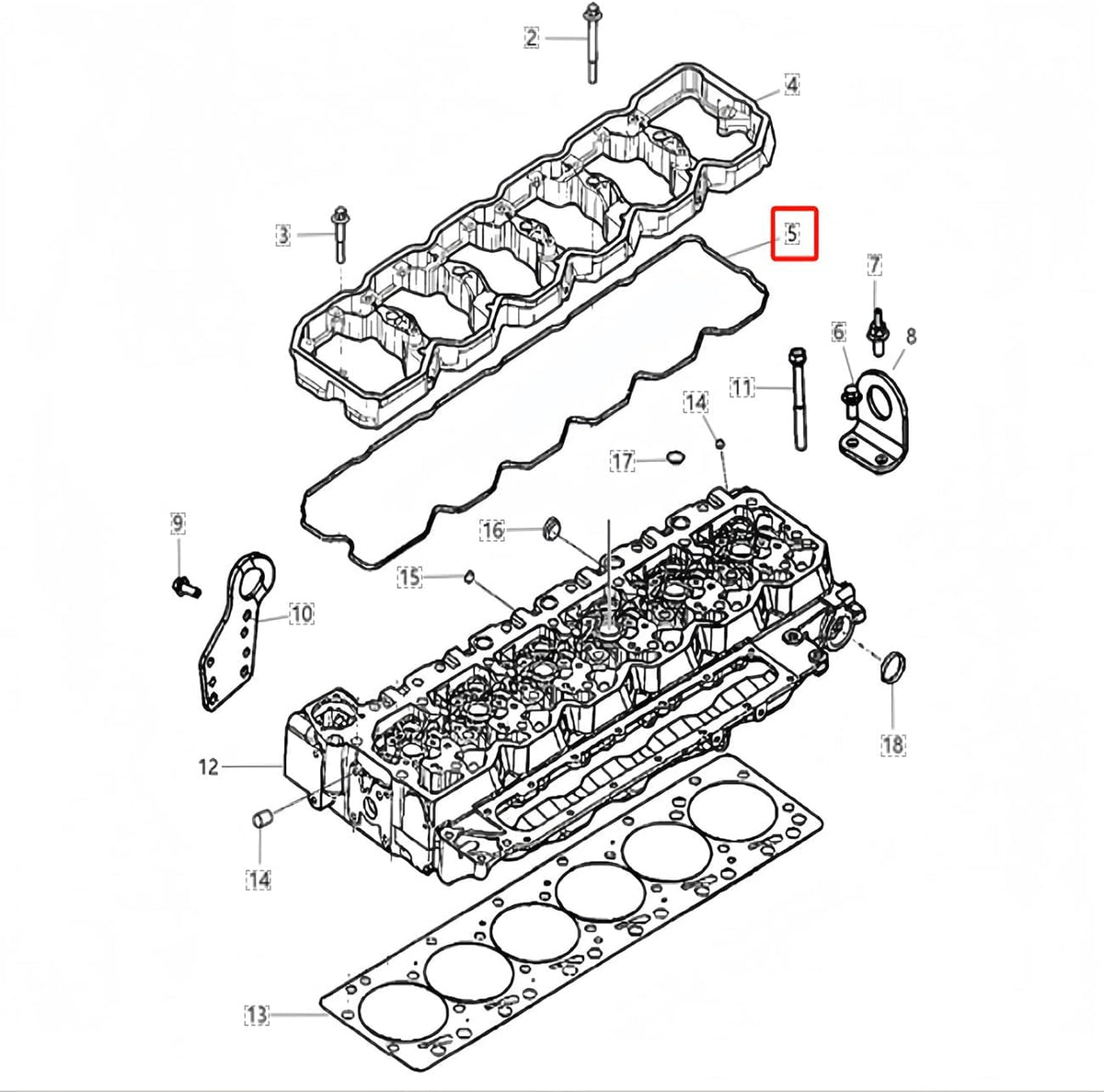 6.7L Cummins Gasket & Seal Kit 2004-2024 - Cummins OEM