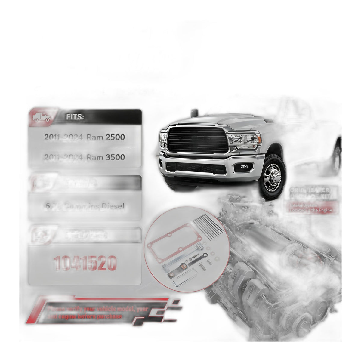6.7L Cummins Grid Heater - New Direct-Fit Diesel Replacement