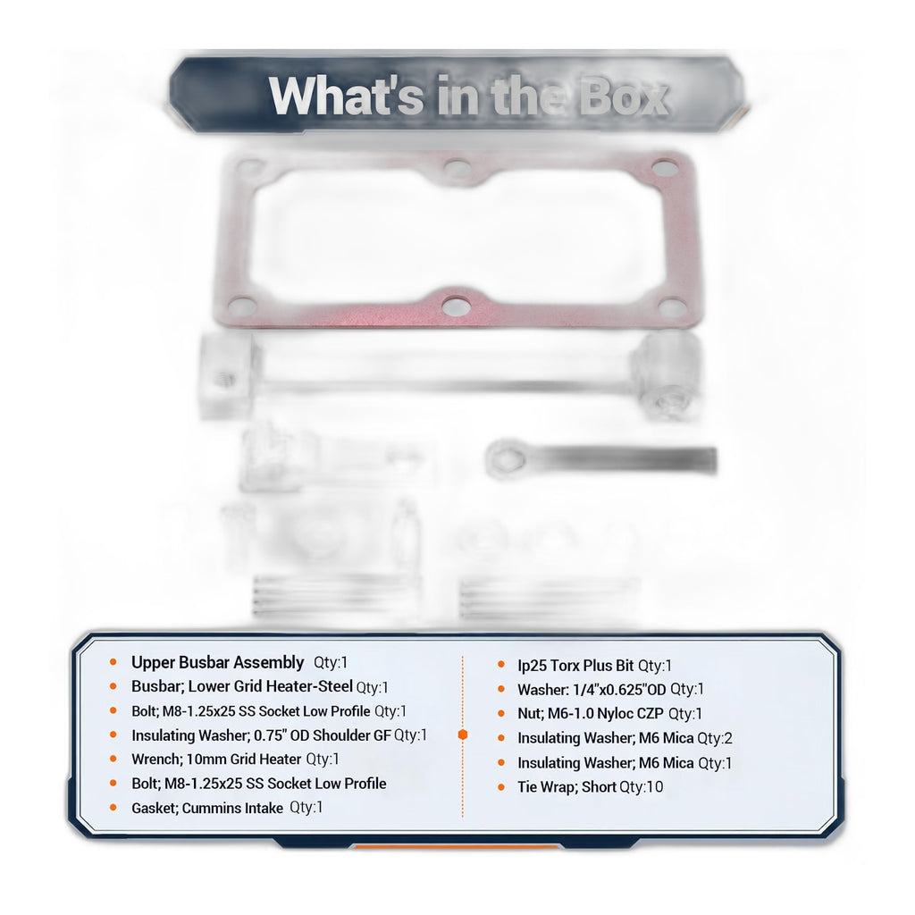 6.7L Cummins Grid Heater - New Direct-Fit Diesel Replacement