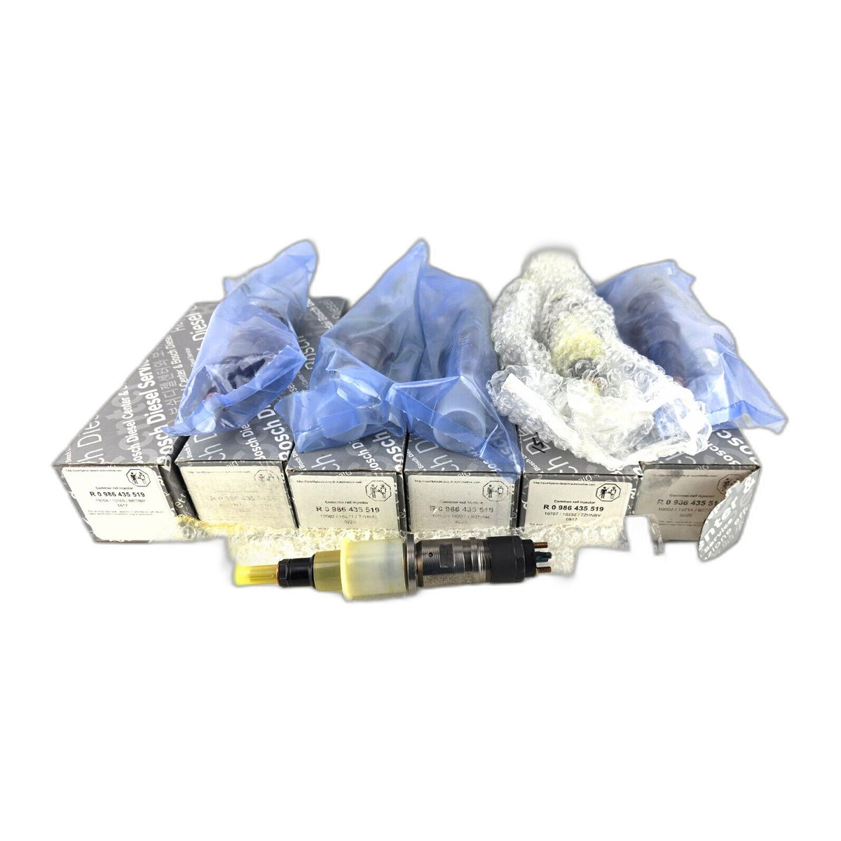 6.7L Cummins Injector Set 2007 - Remanufactured Direct-Fit Diesel Replacement