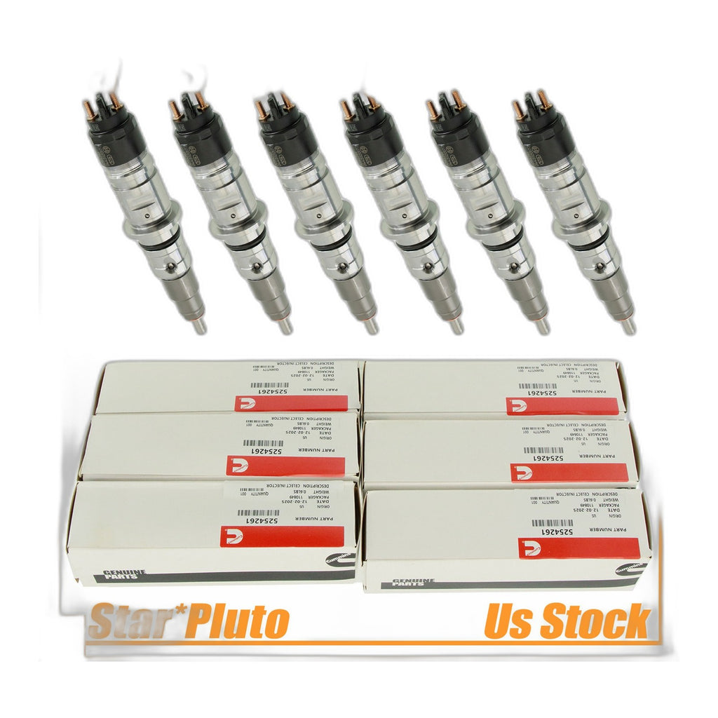 6.7L Cummins Injector Set - Remanufactured Direct-Fit Diesel Replacement