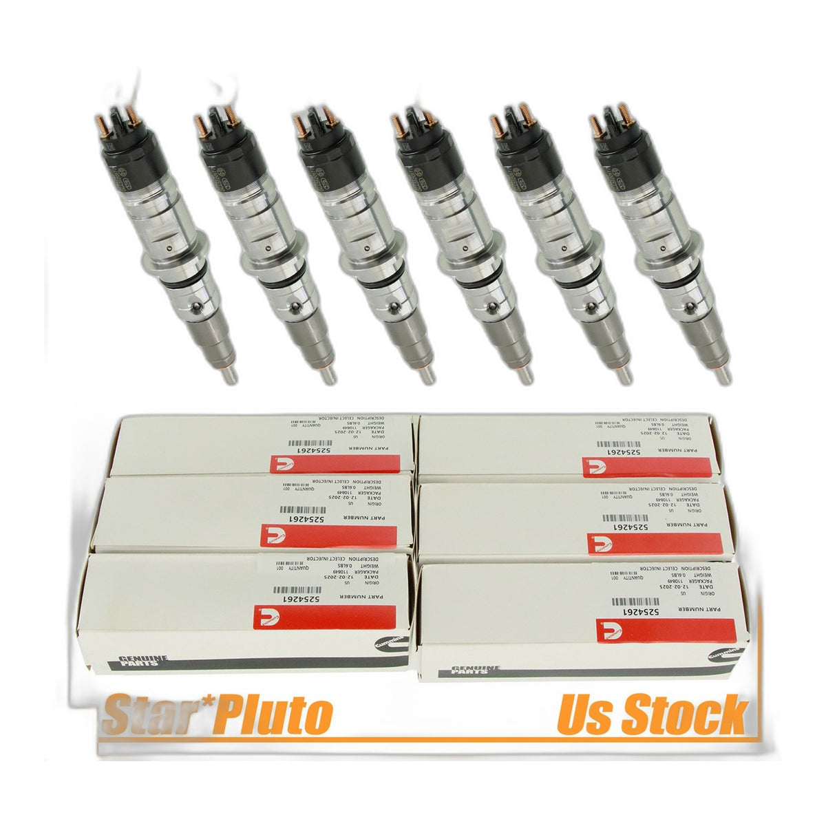 6.7L Cummins Injector Set - Remanufactured Direct-Fit Diesel Replacement