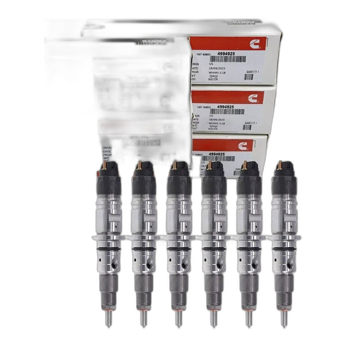6.7L Cummins Injector Set - Remanufactured Direct-Fit Diesel Replacement
