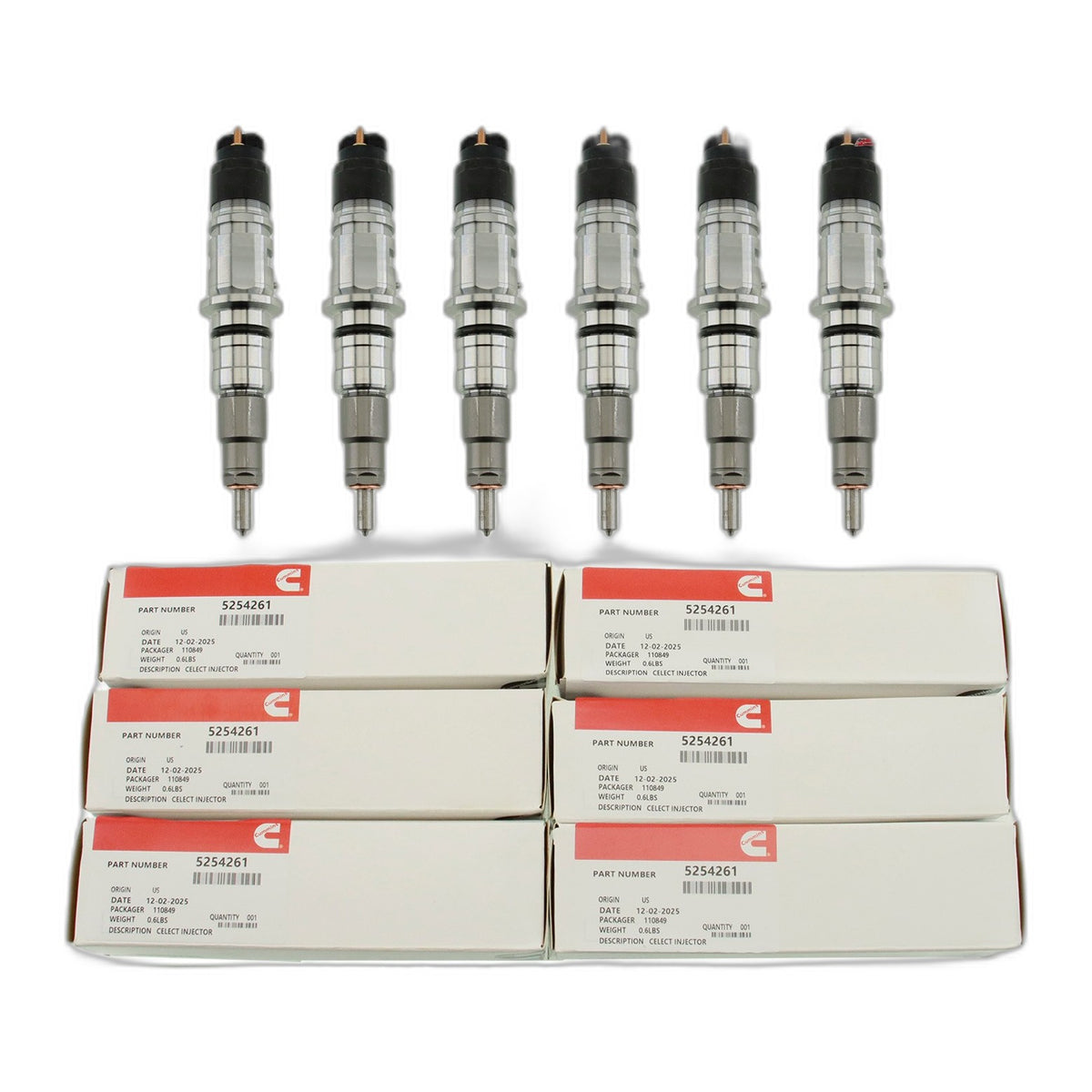 6.7L Cummins Injector Set - Remanufactured Direct-Fit Diesel Replacement