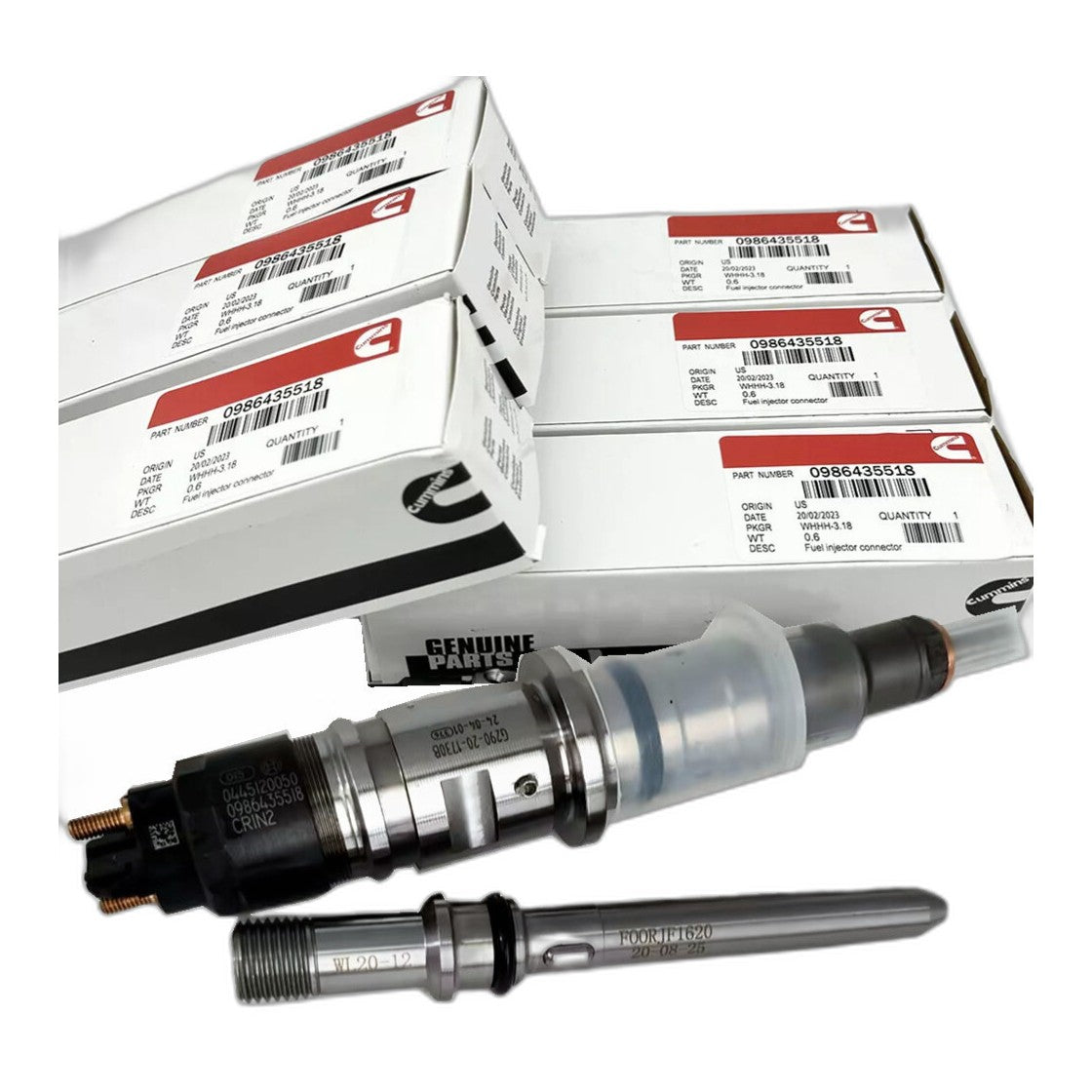 6.7L Cummins Injector Set - Remanufactured Direct-Fit Diesel Replacement