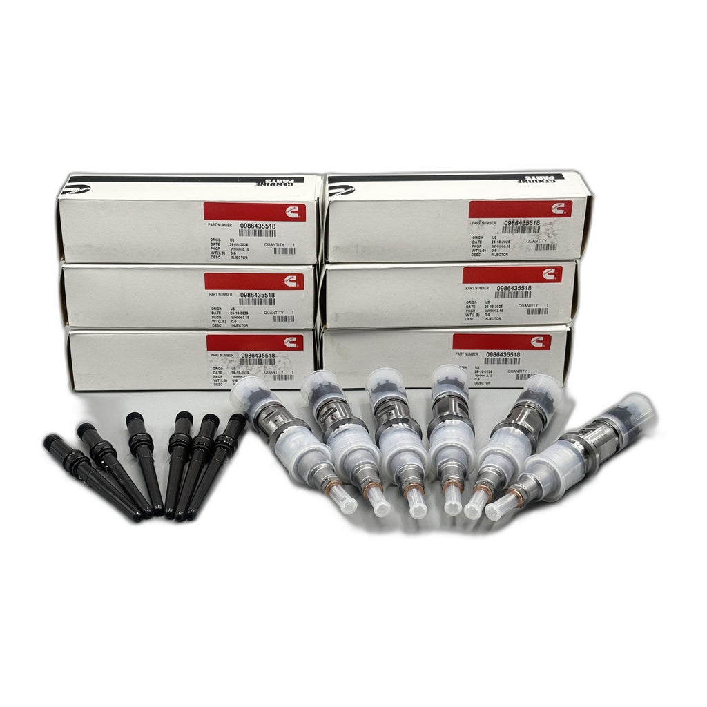 6.7L Cummins Injector Set - Remanufactured Direct-Fit Diesel Replacement