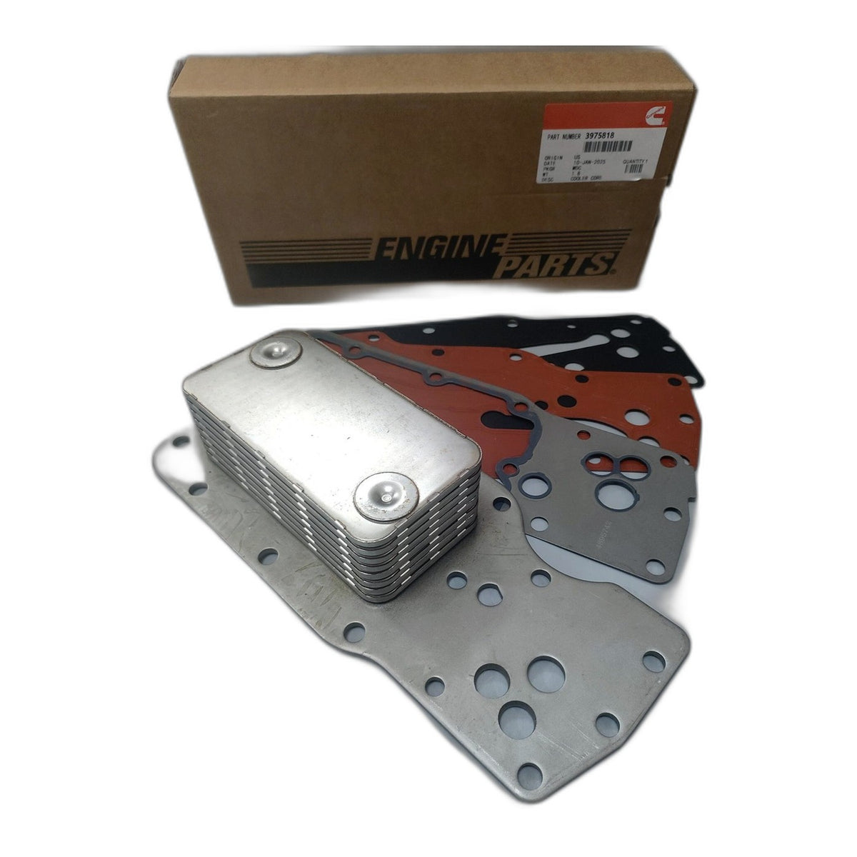 6.7L Cummins Oil Cooler 2007-2019 - New Direct-Fit Diesel Replacement
