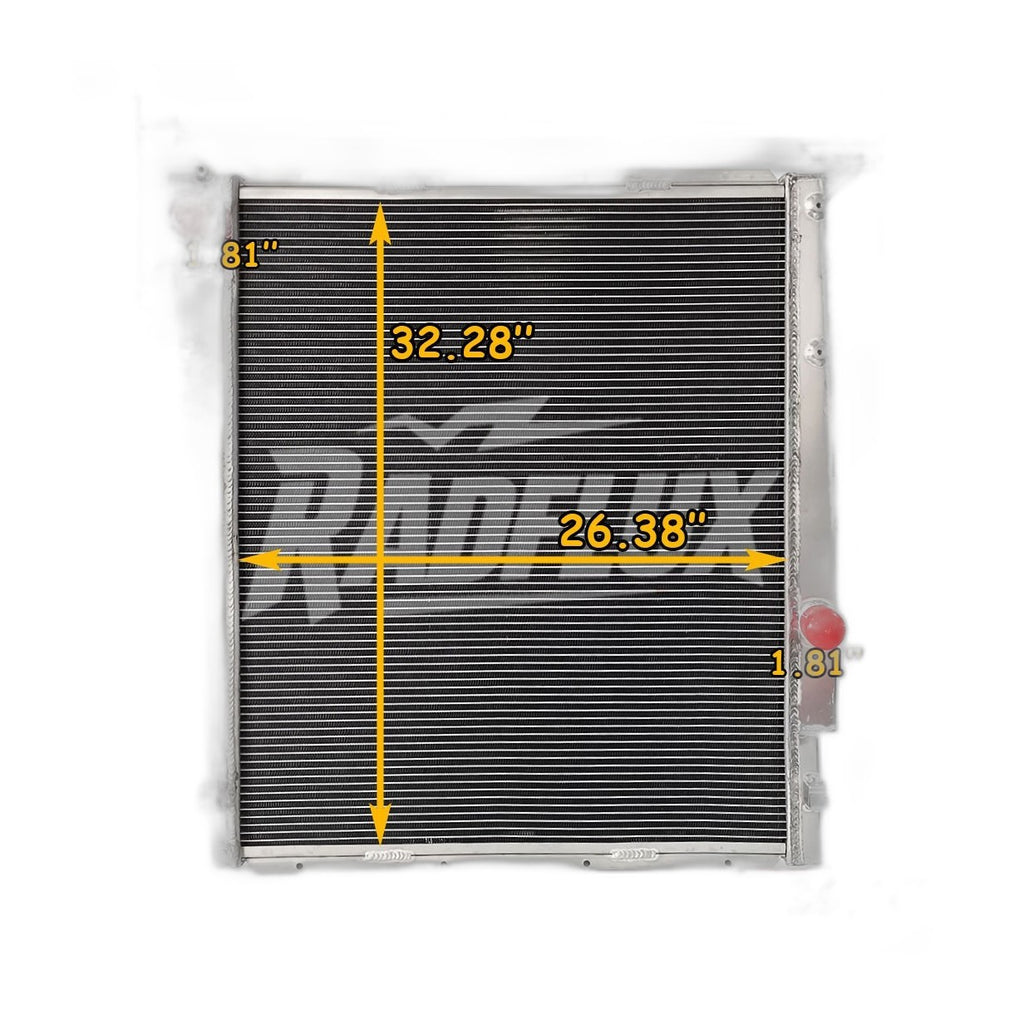 6.7L Cummins Radiator 2010-2012 - New Direct-Fit Diesel Replacement