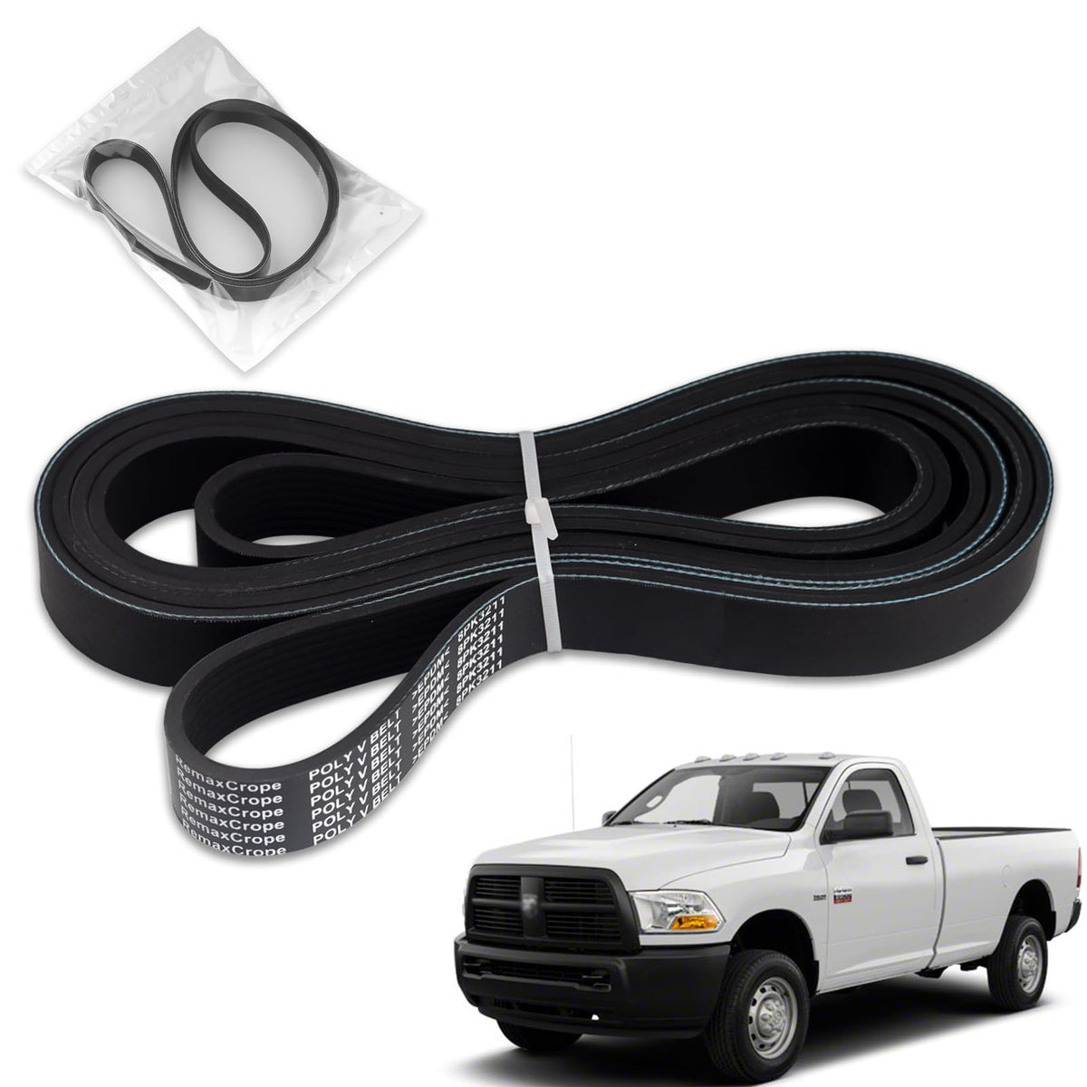 6.7L Cummins Serpentine Belt 2011-2012 OEM