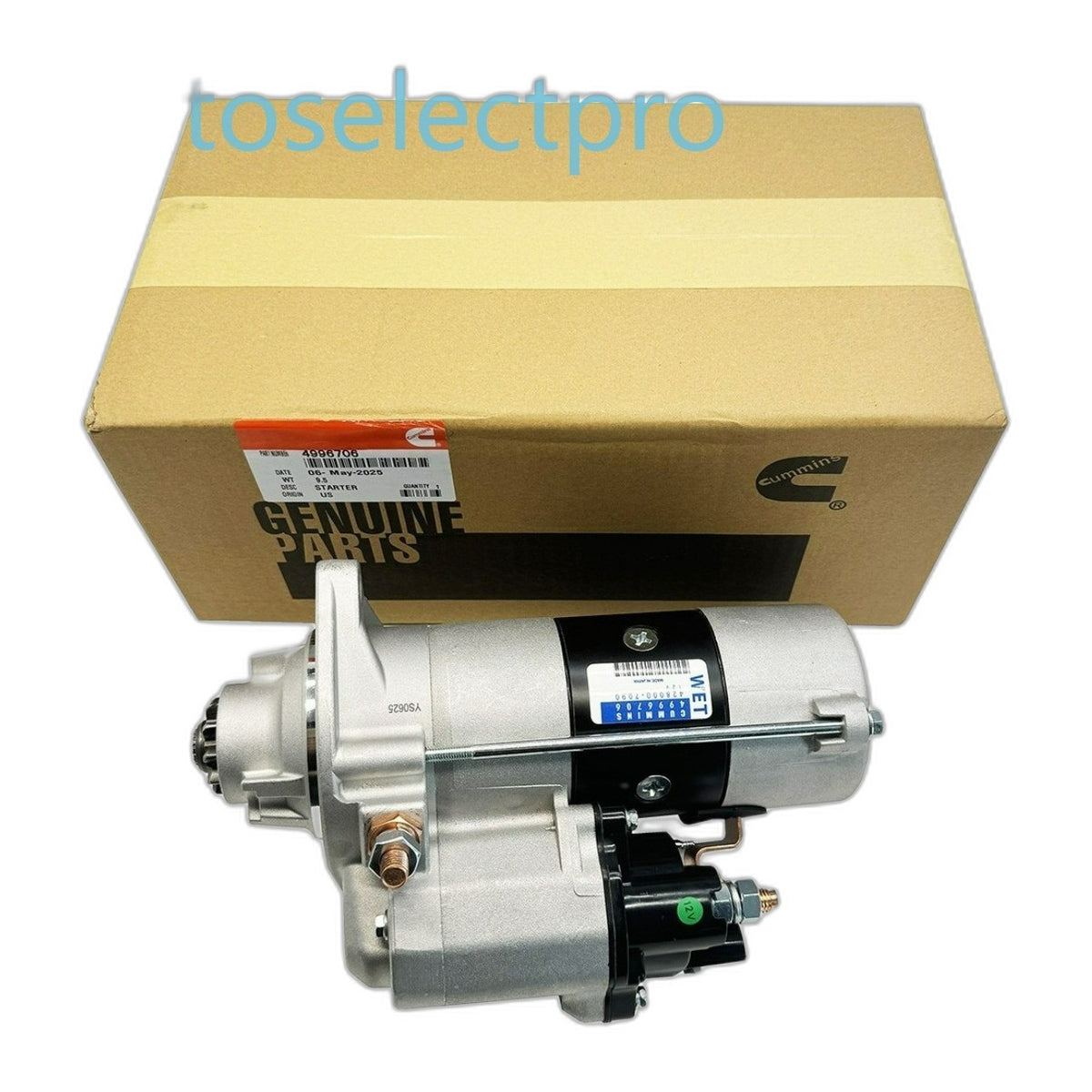6.7L Cummins Starter - Remanufactured Direct-Fit Diesel Replacement