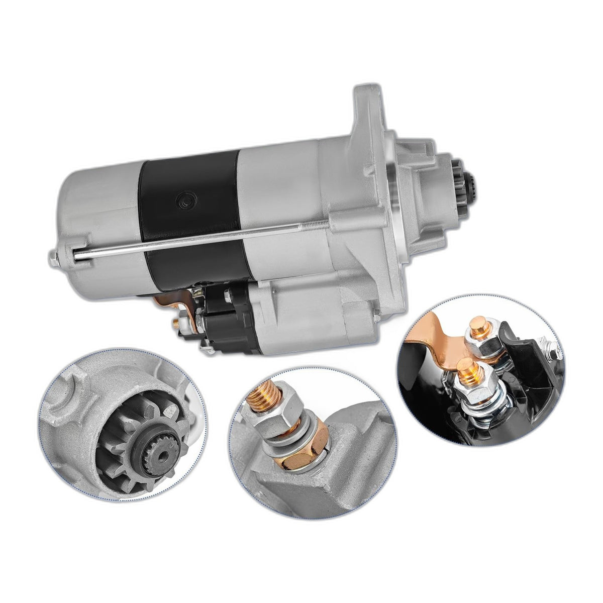 6.7L Cummins Starter - Remanufactured Direct-Fit Diesel Replacement