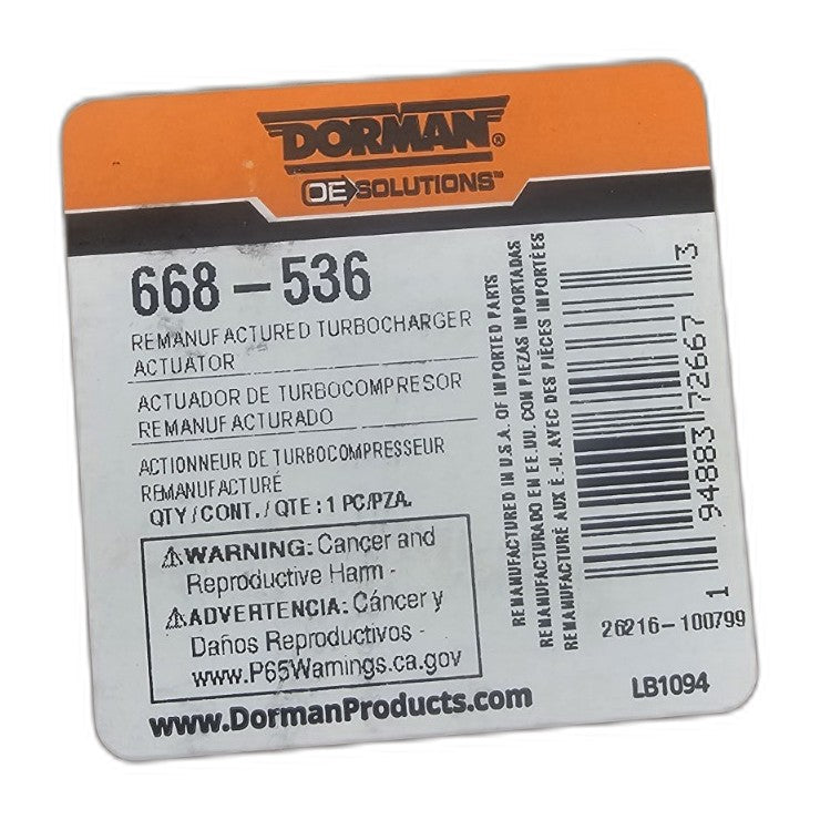 6.7L Cummins Turbo Actuator - Remanufactured Direct-Fit Diesel Replacement