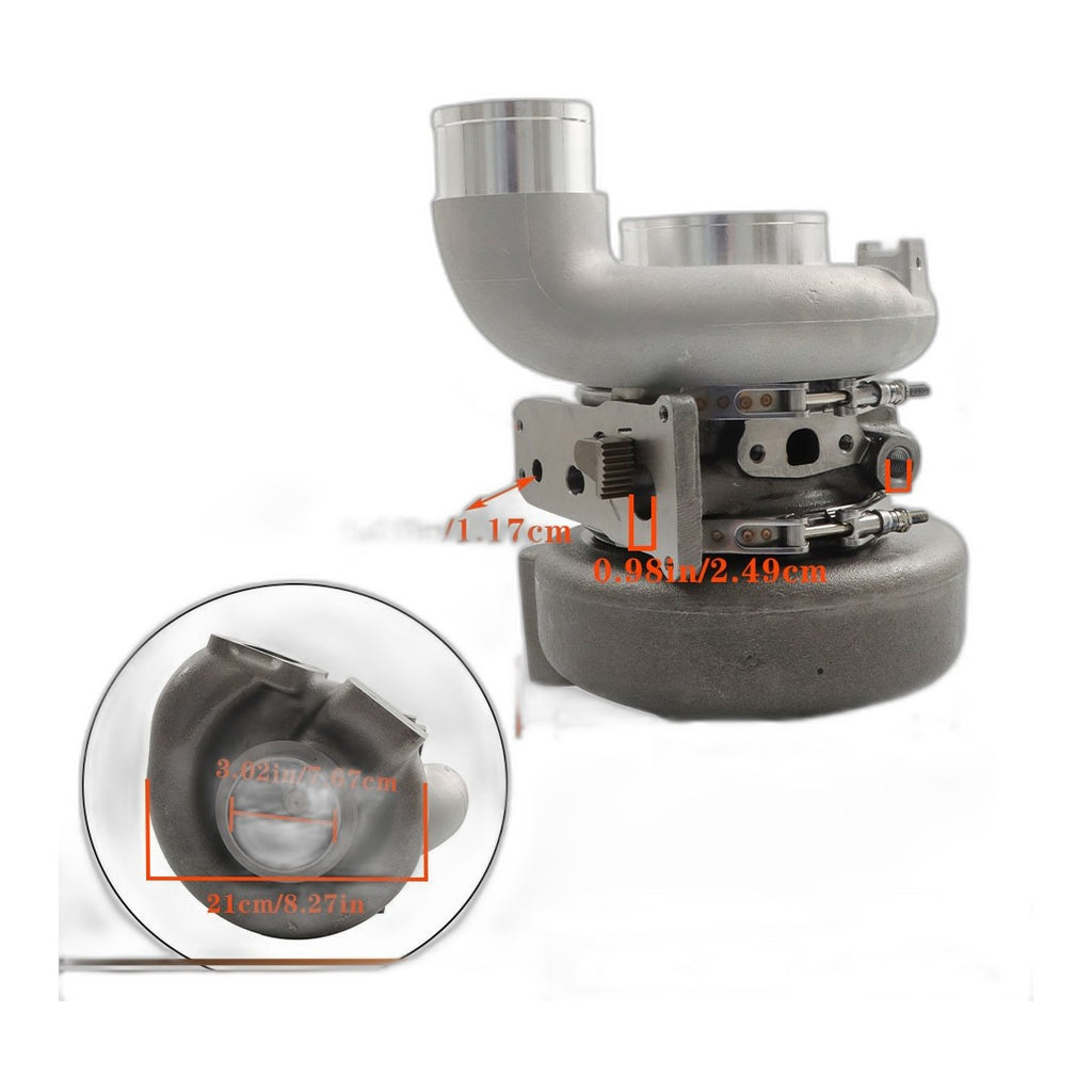 6.7L Cummins Turbocharger 2013-2018 - Remanufactured Direct-Fit Diesel Replacement