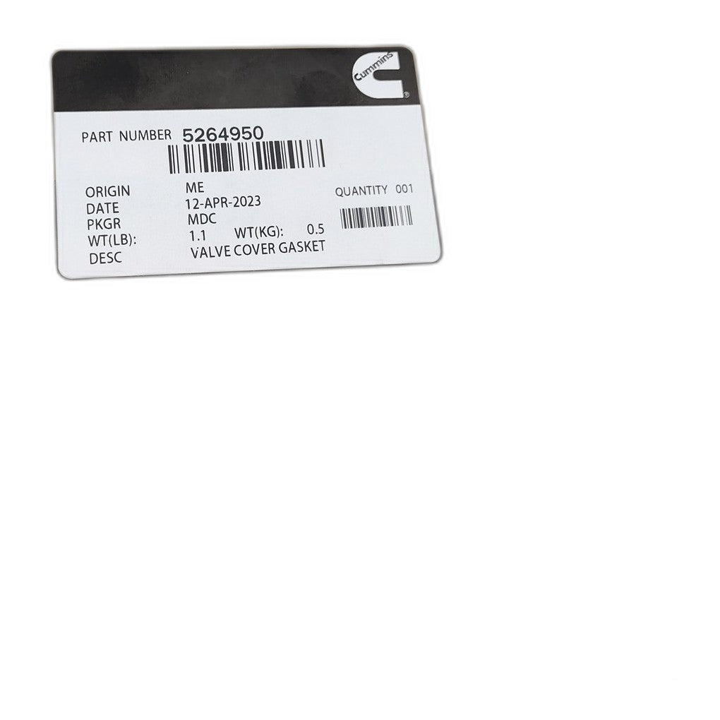 6.7L Cummins Valve Cover Gasket - New Direct-Fit Diesel Replacement