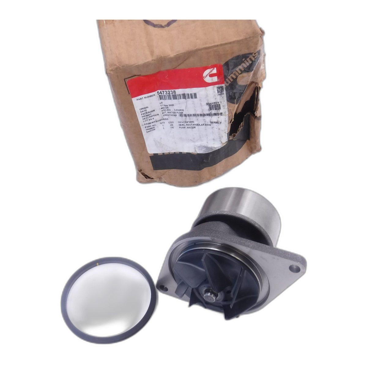 6.7L Cummins Water Pump 1989-2012 - New Direct-Fit Diesel Replacement