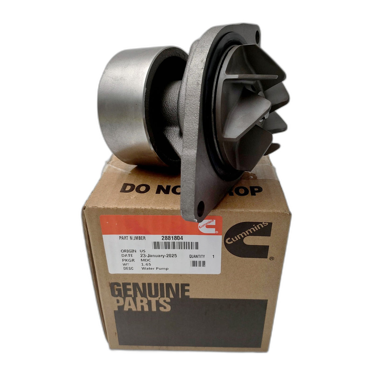 6.7L Cummins Water Pump 2007-12 - New Direct-Fit Diesel Replacement