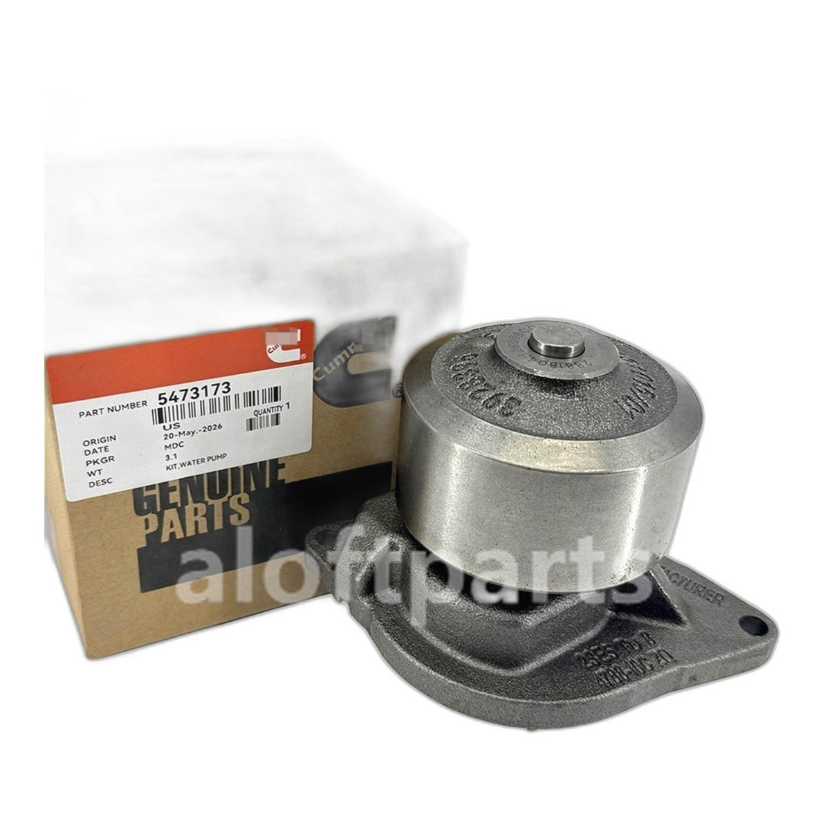 6.7L Cummins Water Pump - New Direct-Fit Diesel Replacement