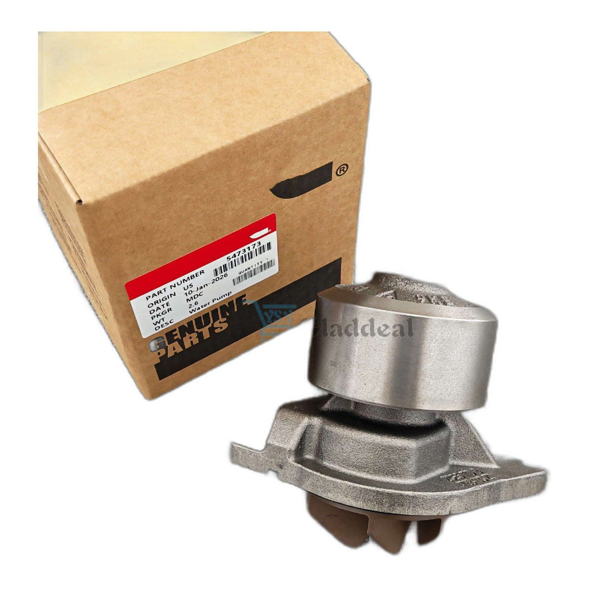 6.7L Cummins Water Pump - New Direct-Fit Diesel Replacement